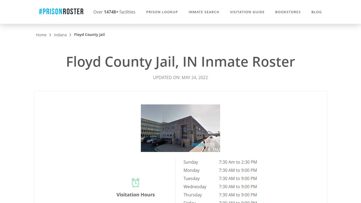 Floyd County Jail, IN Inmate Roster - Inmate Locator